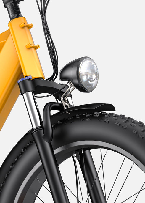 Dual Suspension Fat Tires E-bike