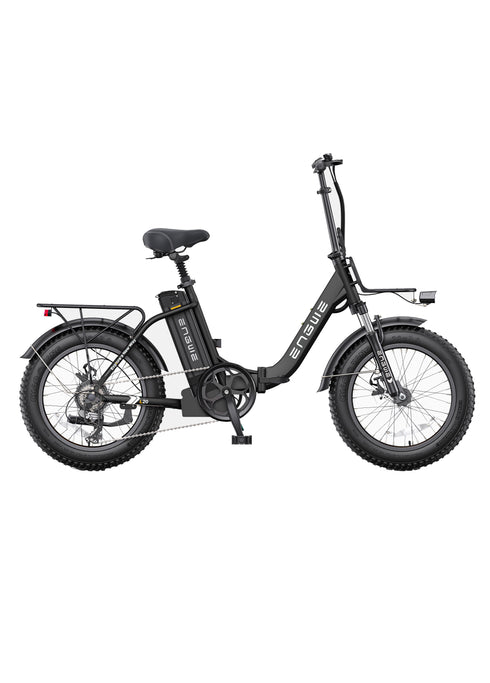 ENGWE L20 2.0 750W 80 Miles Front Fork + Post Suspens Step-Thru Ebike