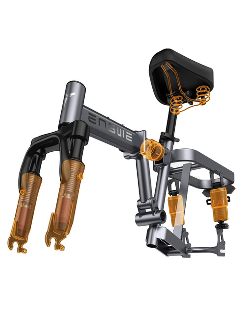 ENGWE T14 350W 20 MPH Compact Folding Commuter E-bike