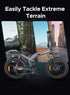 ENGWE X20 1000W(Peak) 20" 31 MPH Triple Suspension All Terrain E-bike (Higher Rise Handlebars)