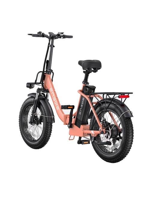 ENGWE L20 2.0 750W 80 Miles Front Fork + Post Suspens Step-Thru Ebike