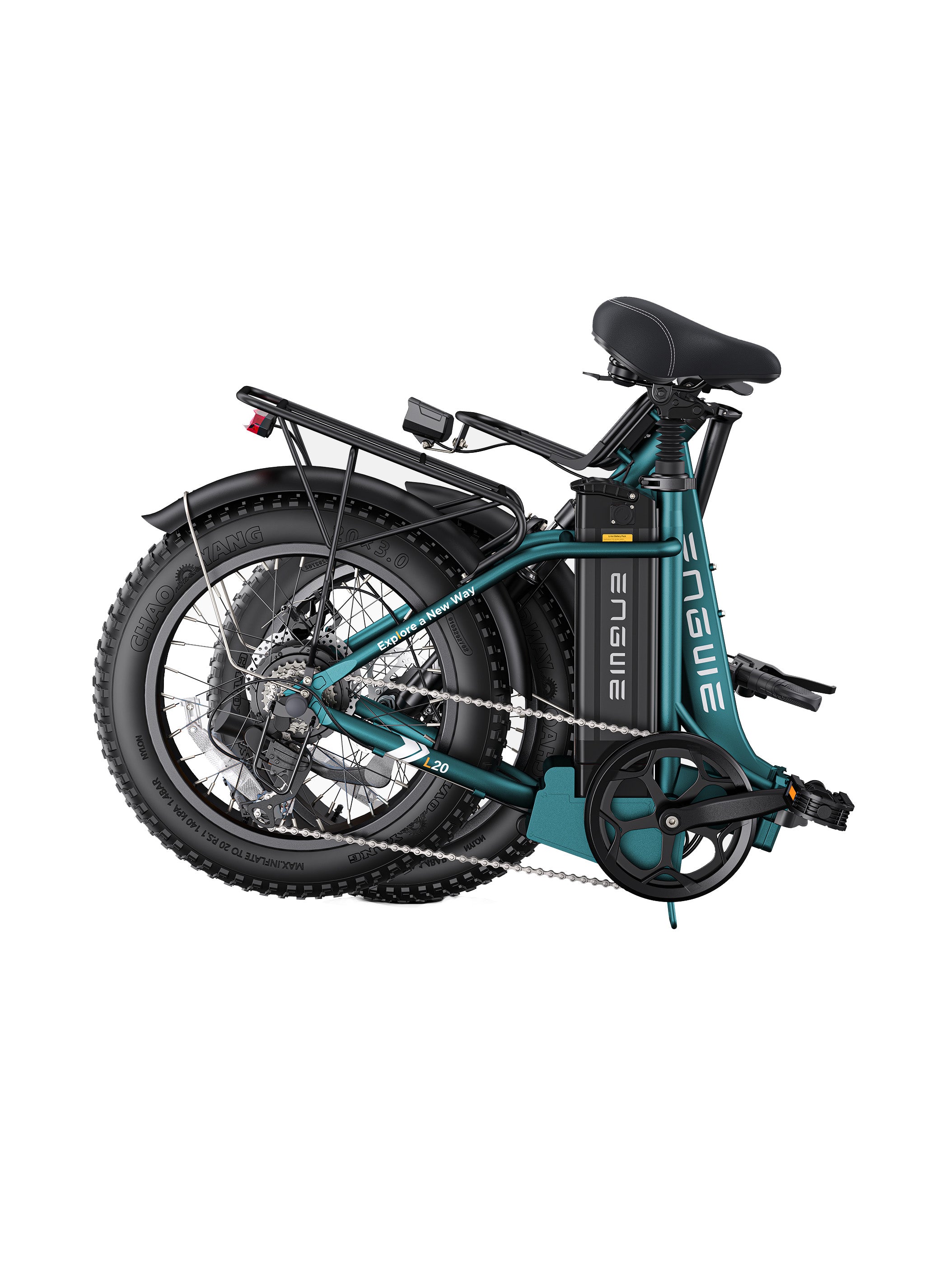 ENGWE L20 2.0 750W 80 Miles Front Fork + Post Suspens Step-Thru Ebike