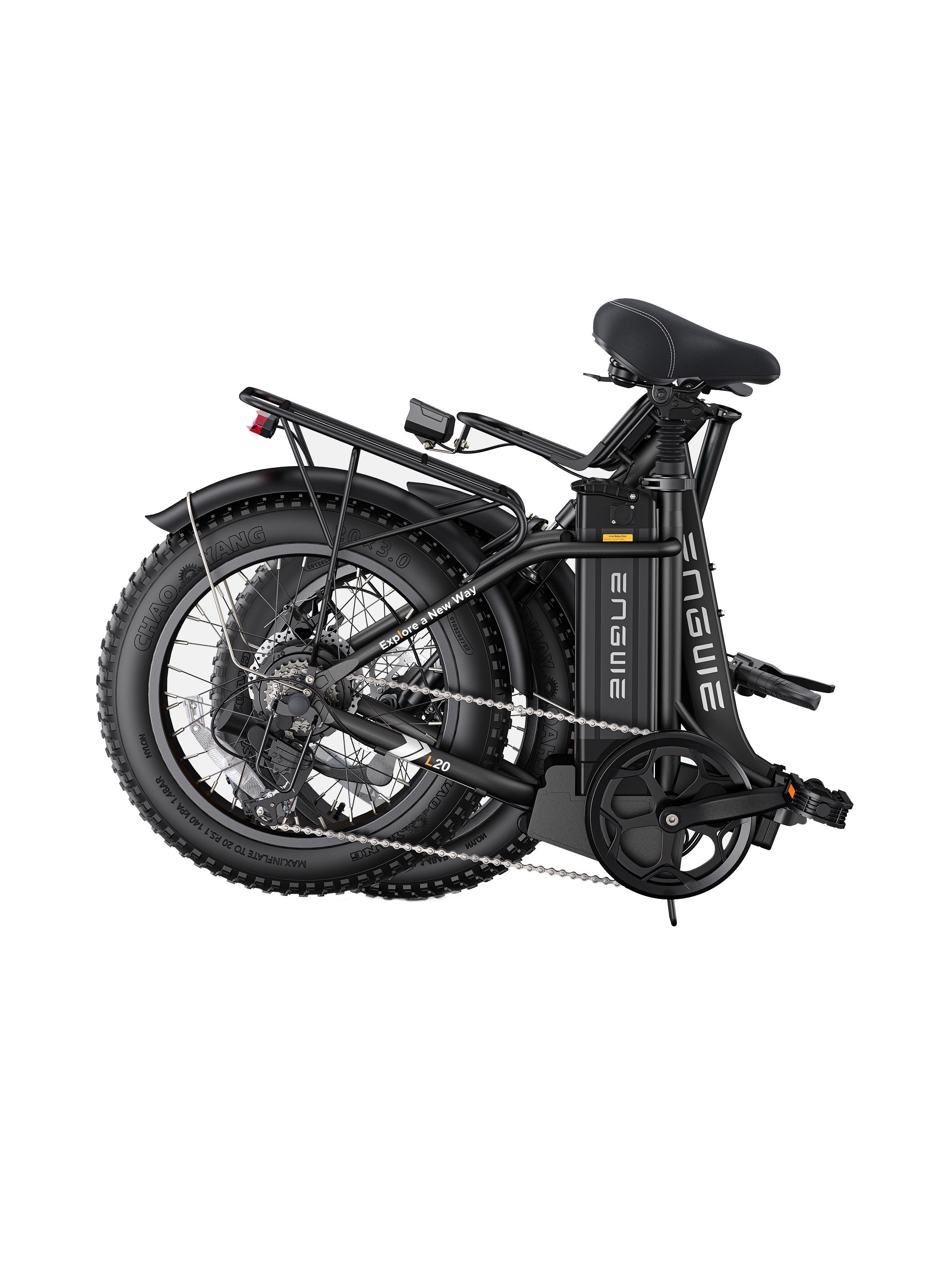 ENGWE L20 2.0 750W 80 Miles Front Fork + Post Suspens Step-Thru Ebike